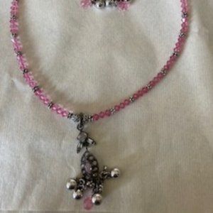 Necklace and Earrings